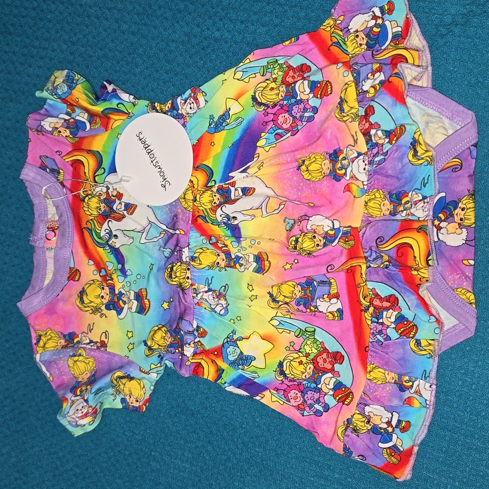 Showstoppers! Bamboo Rainbow Brite 🌈 3-6 Month